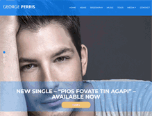 Tablet Screenshot of georgeperris.com